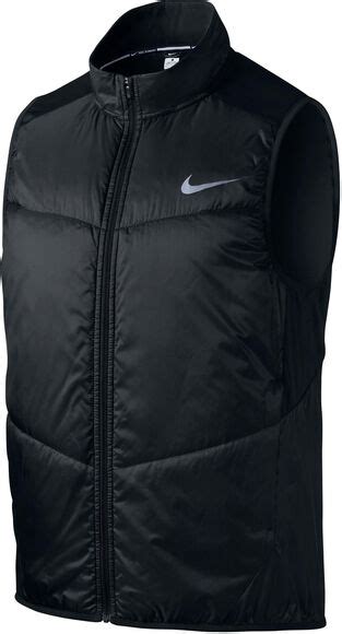 zwarte bodywarmer nike